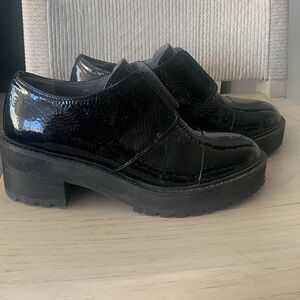 PAOLO patent leather platforms. Size 8.5 NWOT